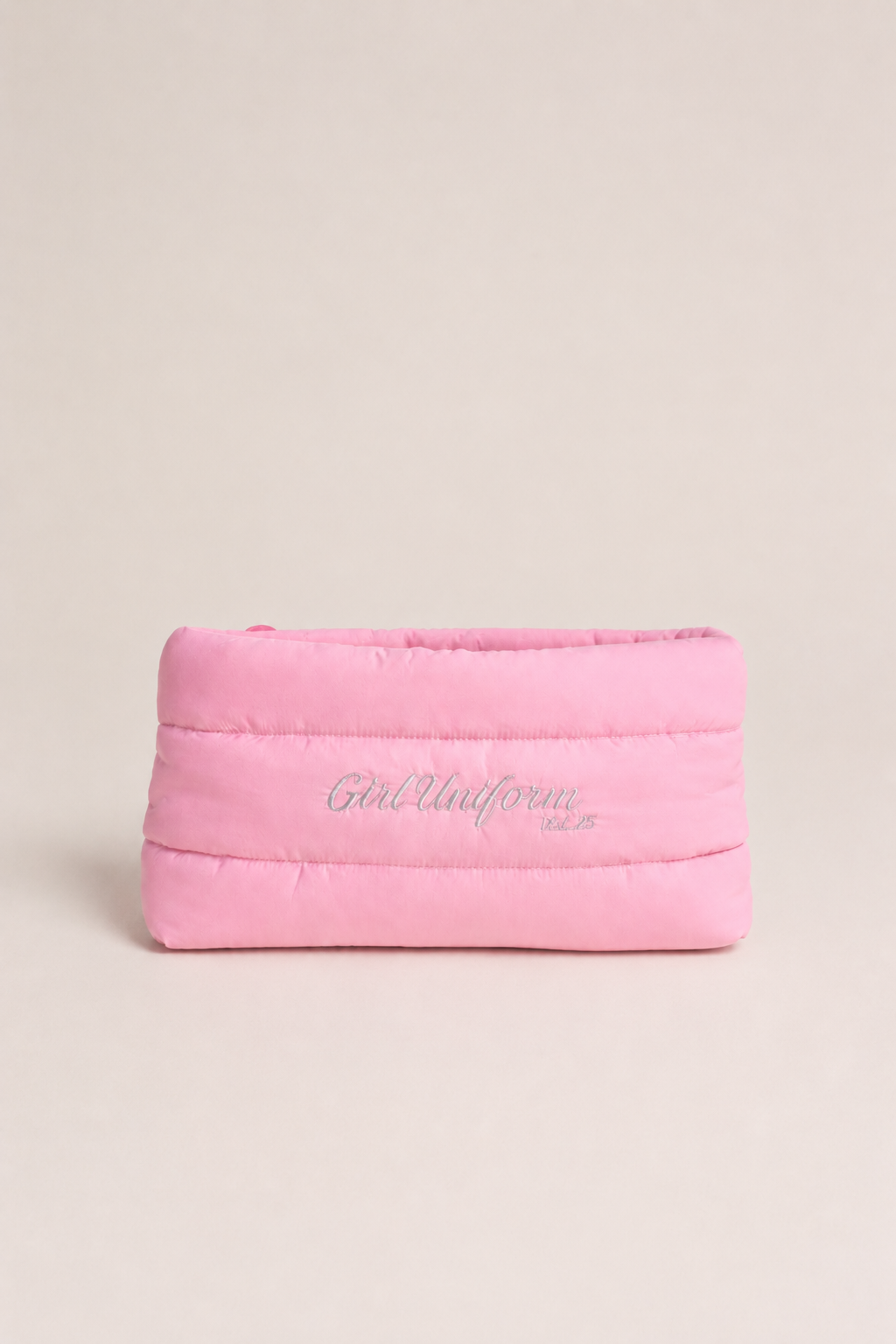 Birthday Pink Quilted Wash Bag