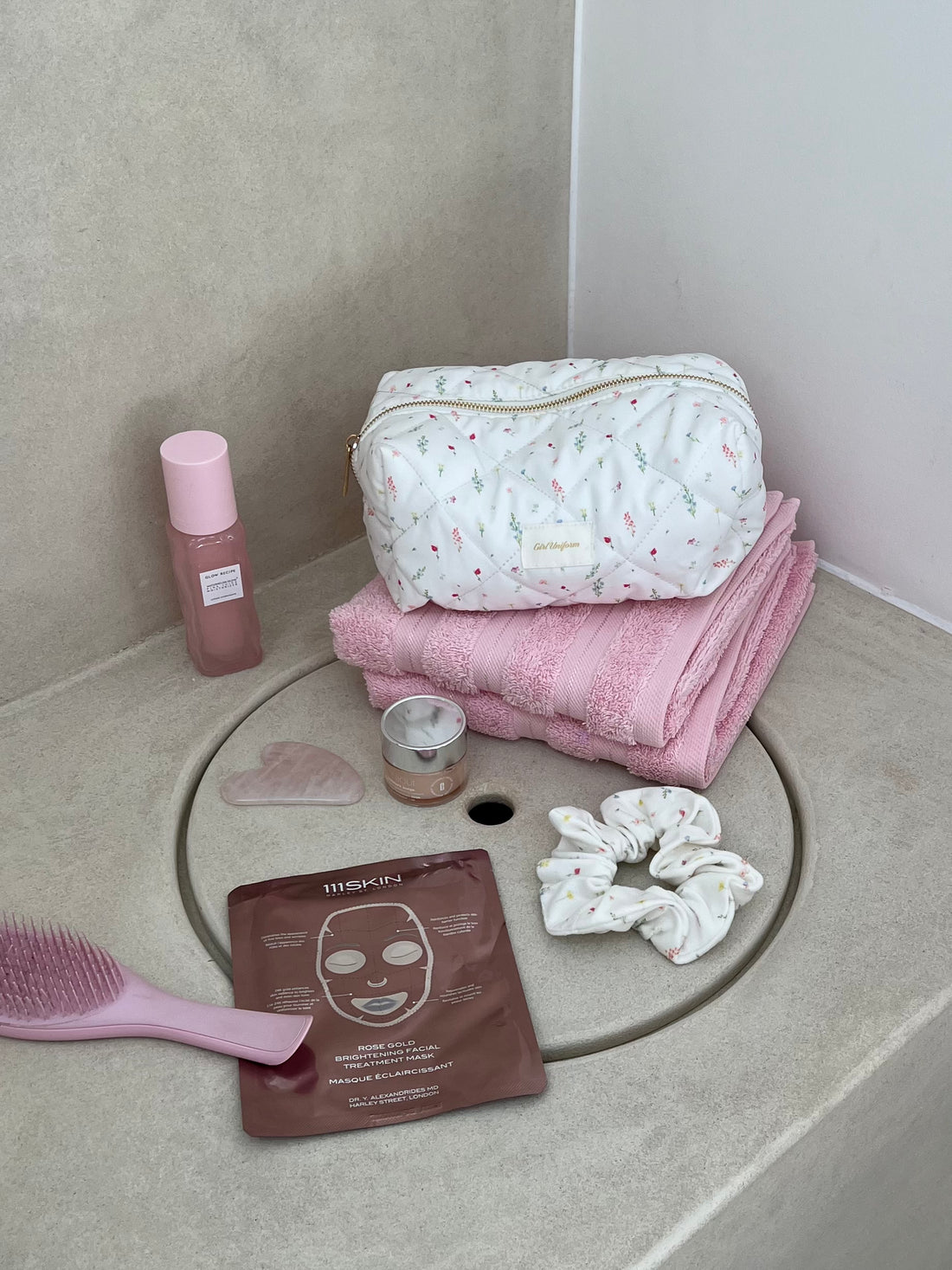 Ditsy Washbag