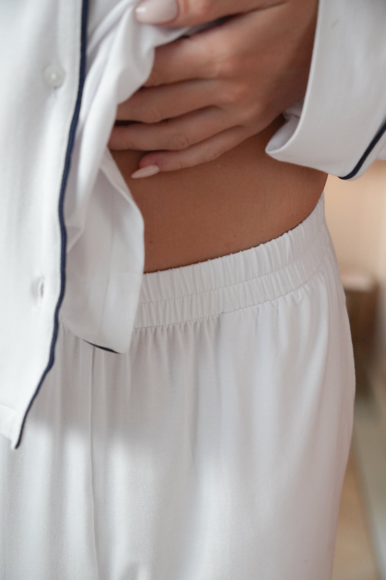 Girl Uniform Hotel Pyjama Waist Band