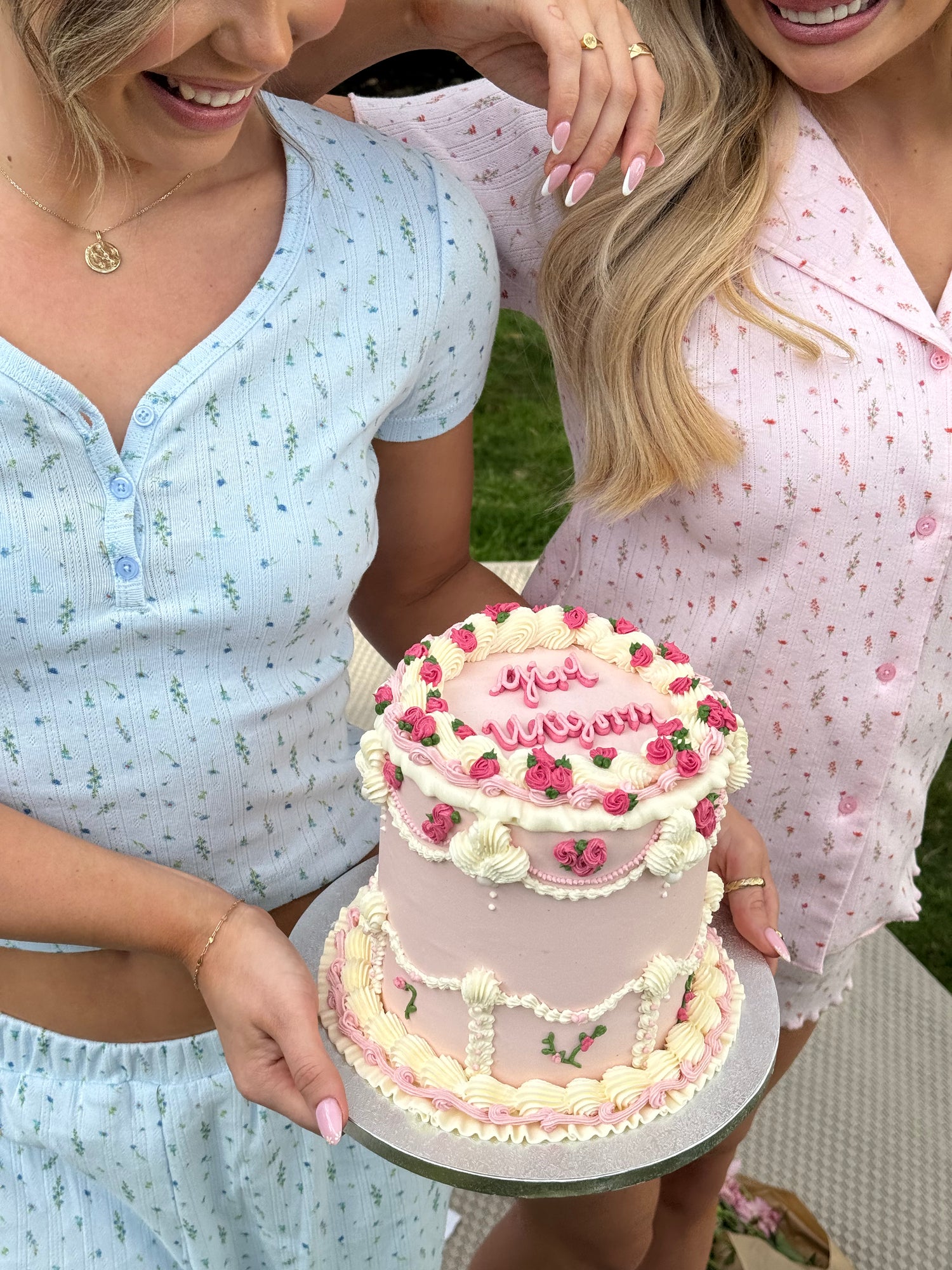 Lettuce Hem Pyjama Shirt in Pink
