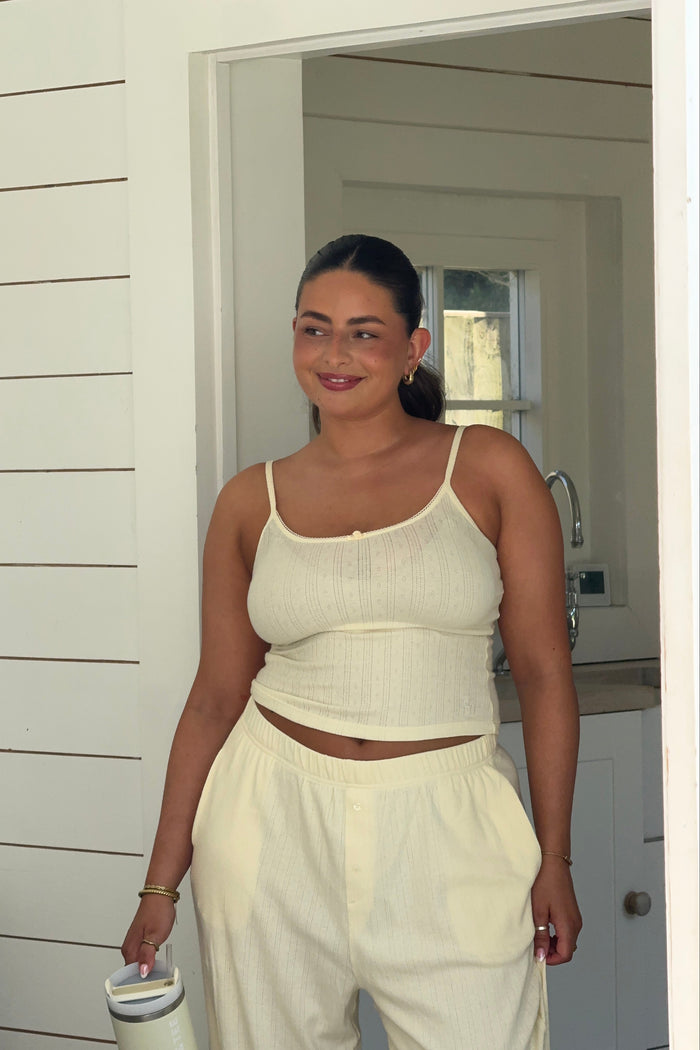 Emily wearing Girl Uniform in size L